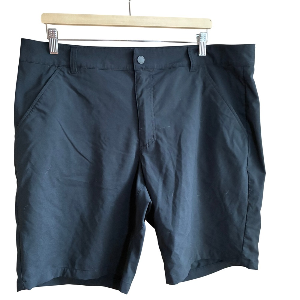 Columbia AO4785 Performance Outdoor Shorts 38W Black Mens Stretch Hiking Golf